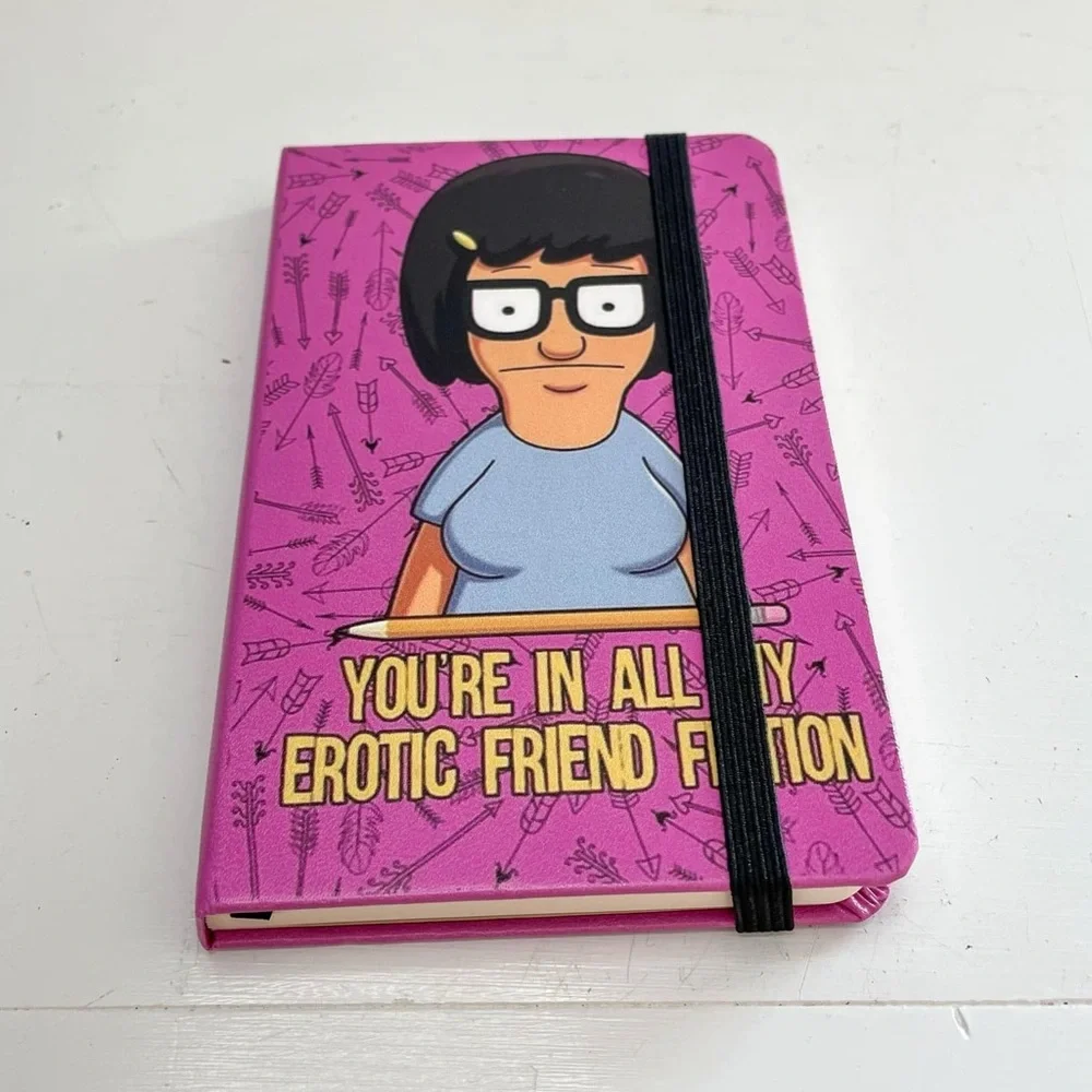 Tina Belcher-Erotic Friend Fiction Notebook**NEW**